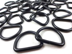 S251 D-ring svart 26 mm (10/50 st)