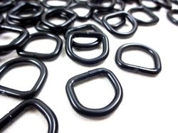 S251 D-ring svart 13 mm (10/50 st)