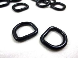 S251 D-ring svart 13 mm (10/50 st)