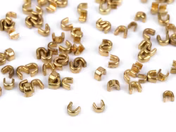 D150 Blixtlås Toppstopp 5 mm guld (10-100 g)