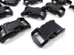 S485 Klickspänne 10 mm svart (100 st)