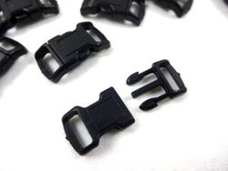 S485 Klickspänne 10 mm svart (100 st)