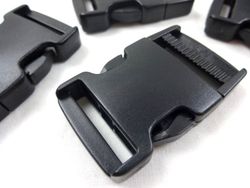 S488 Klickspänne 30 mm svart (50 st)