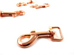 S547 Karbinhake 13 mm roséguld (10 st)