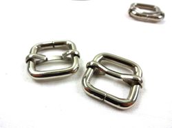 S612 Rörlig spännare metall 16 mm nickel (10/50 st)