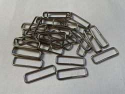 S896 Rektangel 41 mm silver (10 st)