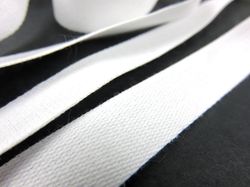 B500 Bomullsband 14 mm vit (20 m)