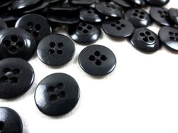K010 Knapp 15 mm mörkgrå (2 st kvar!)