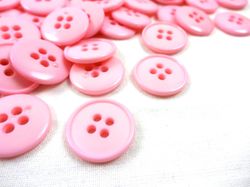 K037 Knapp 18 mm rosa