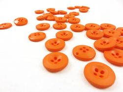 K008 Knapp 18 mm orange