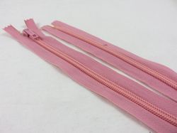 D104 Blixtlås 16 cm Opti 4 mm spiral ej delbar ljusrosa