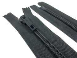 D104 Blixtlås 16 cm Opti 4 mm spiral ej delbar grå