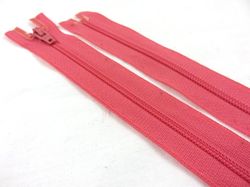 D072 Blixtlås 18 cm Opti 4 mm spiral ej delbar rosa