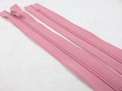 D103 Blixtlås 20 cm 4 mm spiral ej delbar rosa