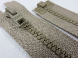 D057 Blixtlås 53 cm Opti delrin delbar 6 mm beige