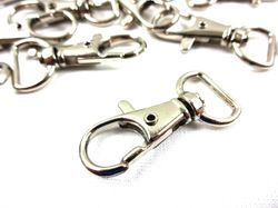 S691 Karbinhake 12 mm nickel (2/20/100 st)