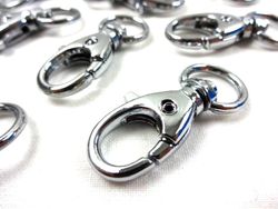 S495 Karbinhake 12 mm silver (10/100 st)