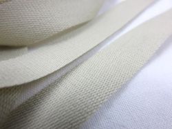 B500 Bomullsband 14 mm beige (20 m)