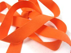 B600 Bomullsband 20 mm orange (50 m)