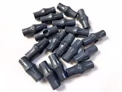 K356 Duffelknapp 27 mm mörkgrå