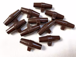 S891 Duffelknapp 36 mm mörkbrun (2:a sort)