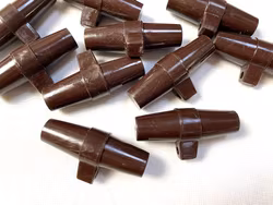 S891 Duffelknapp 36 mm mörkbrun (2:a sort)