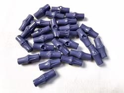 K356 Duffelknapp 27 mm lila