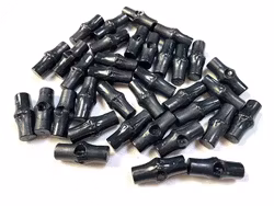 K356 Duffelknapp 28 mm svart