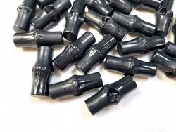 K356 Duffelknapp 34 mm svart