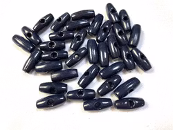 S881 Duffelknapp 19 mm mörkblå