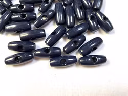 S881 Duffelknapp 19 mm mörkblå