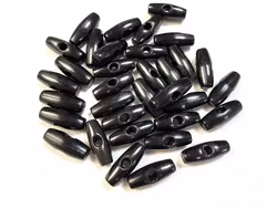 S881 Duffelknapp 24 mm svart