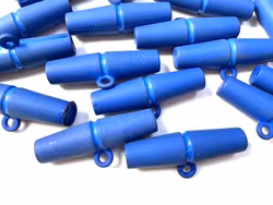 S883 Duffelknapp 38 mm blå (2:a sort)