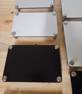 Blanke skilt for vinyl 15x20 cm
