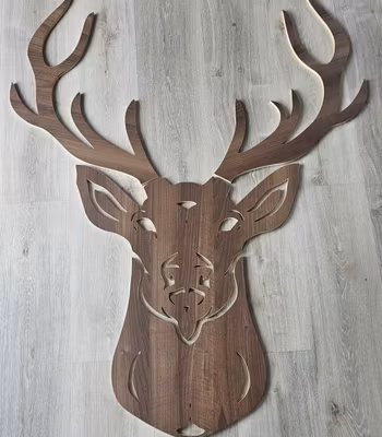 Hjortehode 140cm