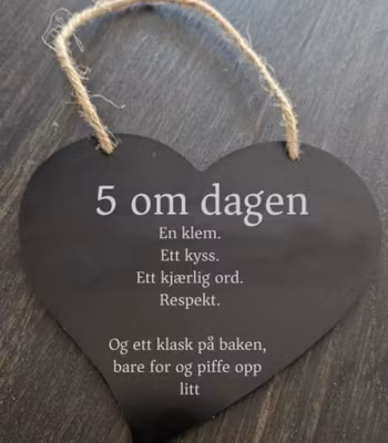 5 om dagen