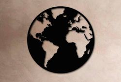 Verdenskart globus