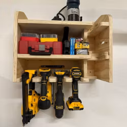 Verktøyhylle 5 spor