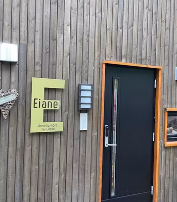Dørskilt Bokstav med navn