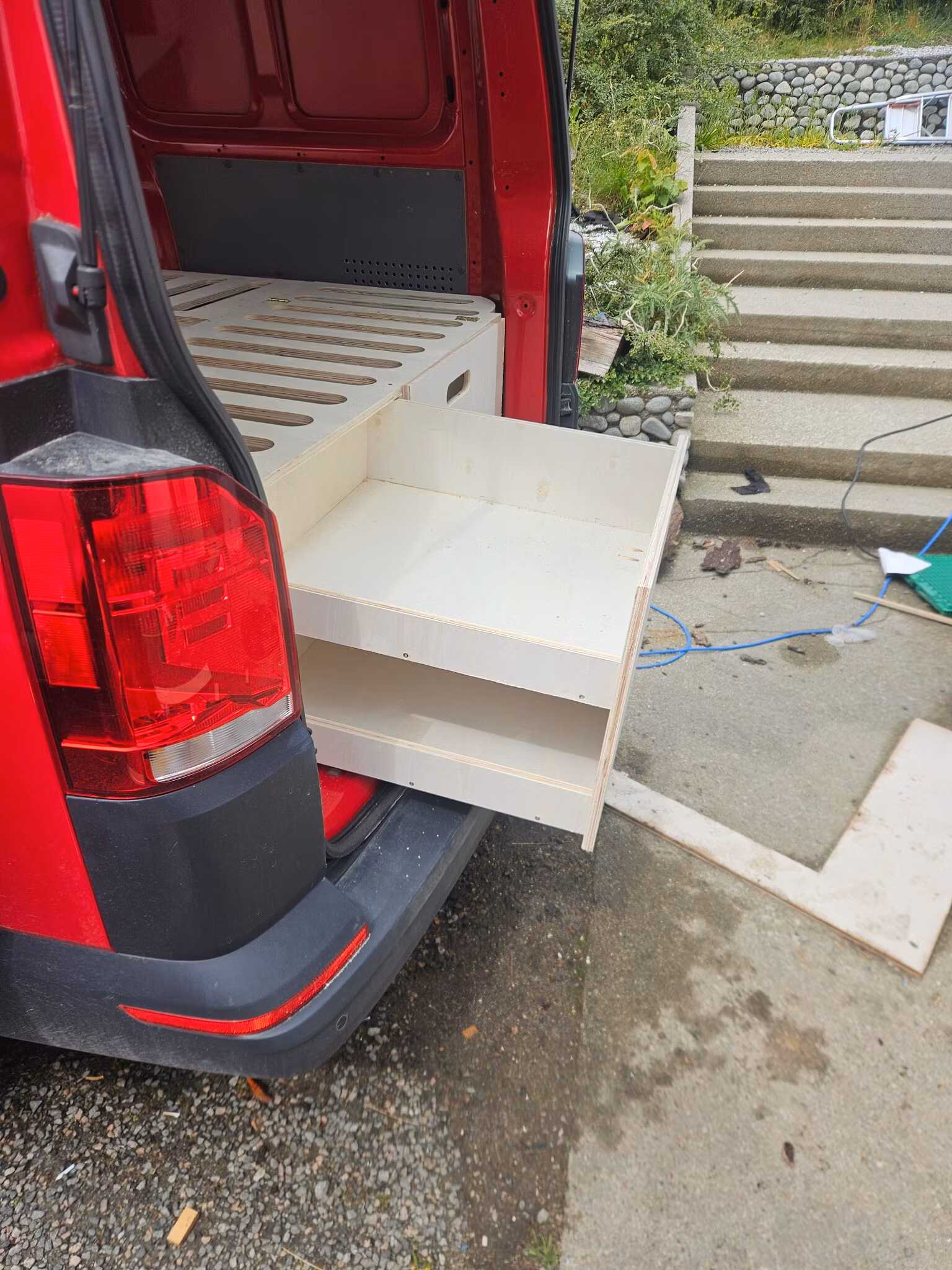 Flatpakket camper kit for din transporter - enkel montering