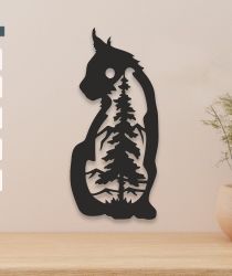 Maine coon veggskilt