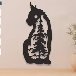 Maine coon veggskilt