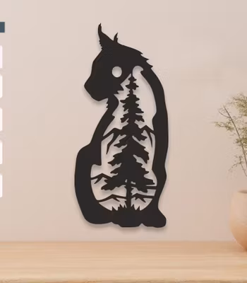 Maine coon veggskilt