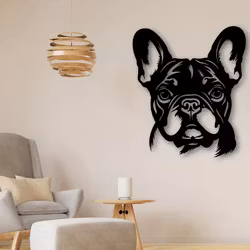 Fransk bulldog skilt