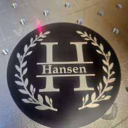 Coaster Glassbrikker for vinyl eller lasergravering