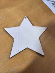 Stjerner for dekorering 120mm