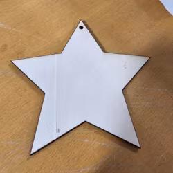 Stjerner for dekorering 120mm