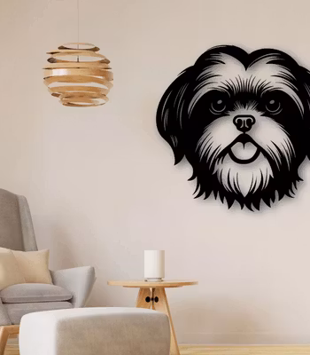 Shih Tzu skilt