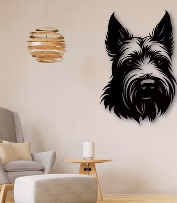 Skotsk terrier  skilt