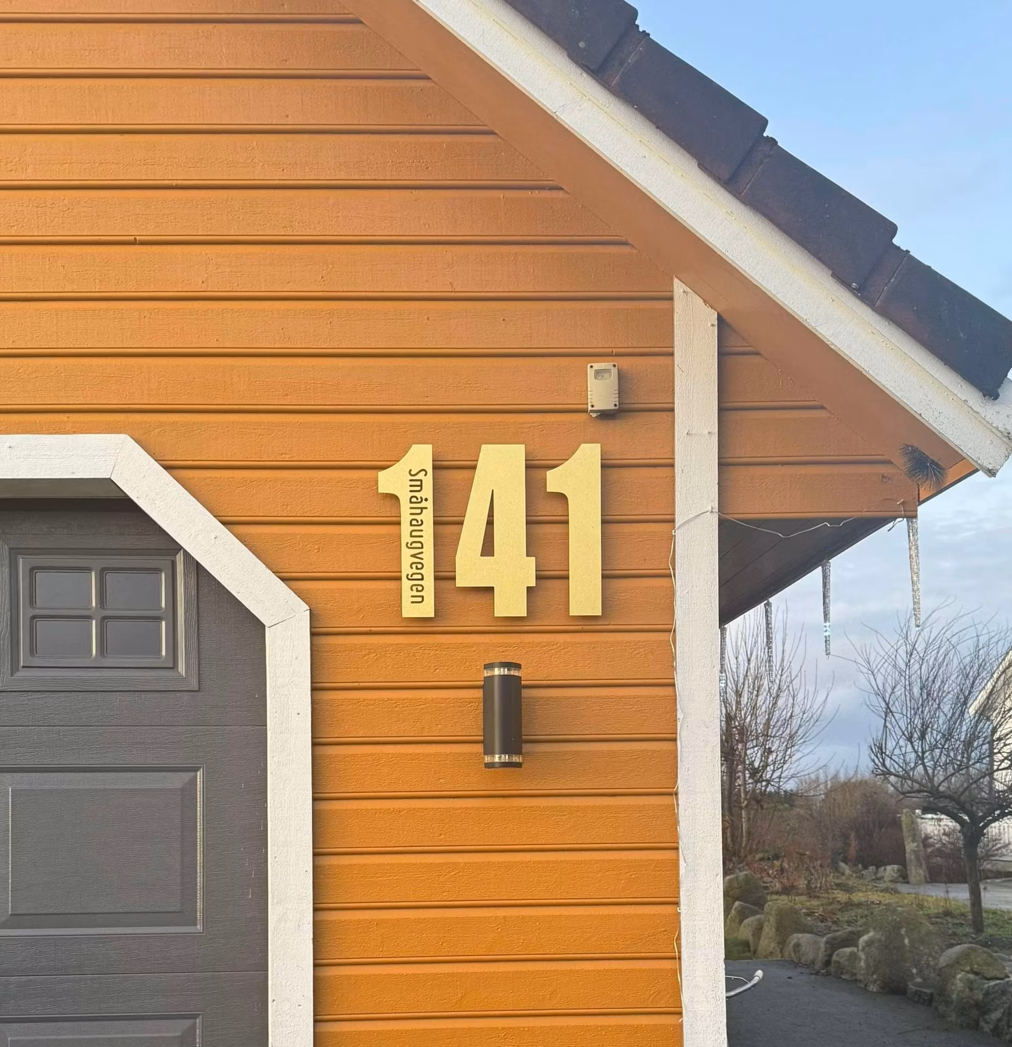 Hustall børstet gull med eller uten adresse TYPE 1